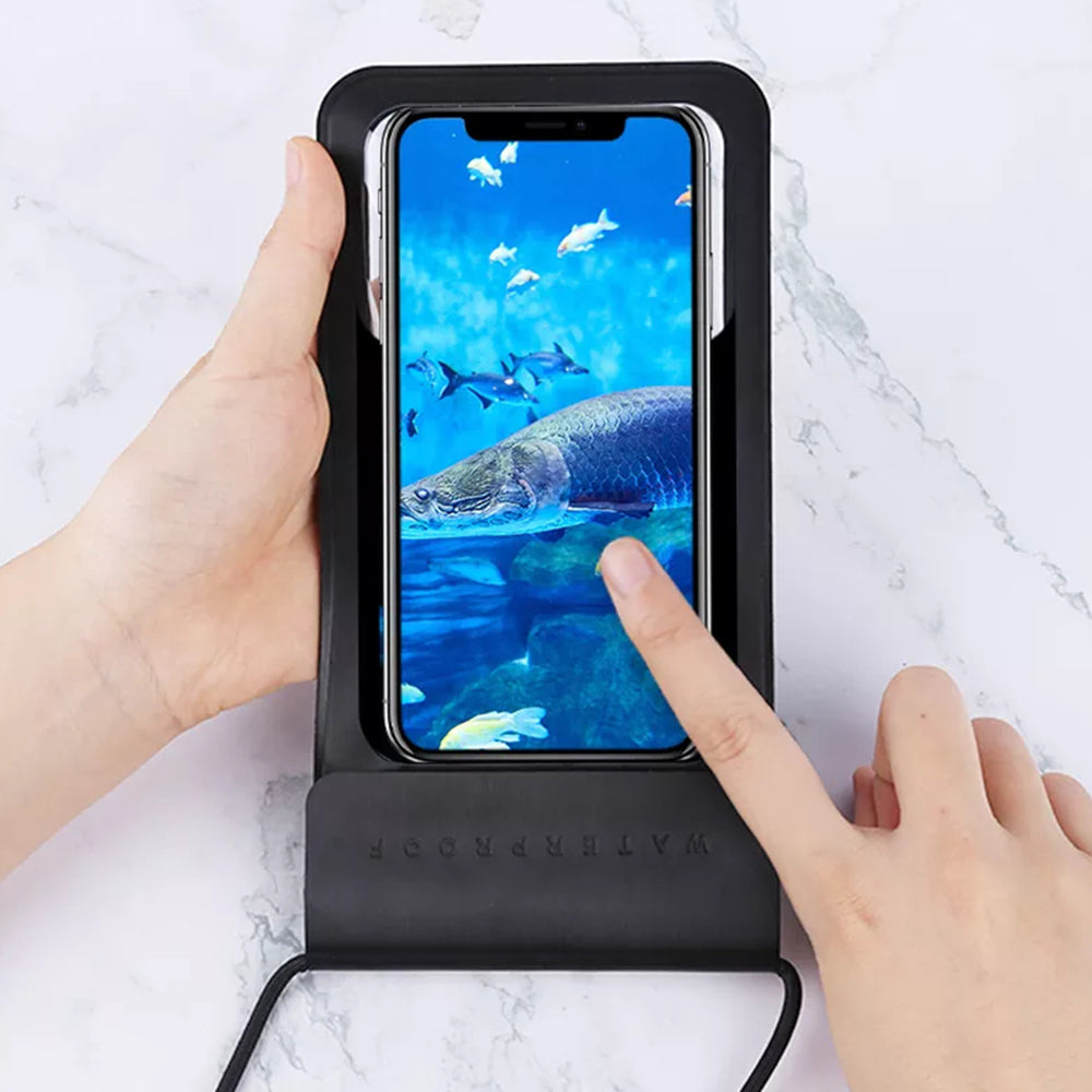 Univerzalni vodoodporni ovitek za telefon max. 6,8 palca, Techsuit, TWC1, zlata
