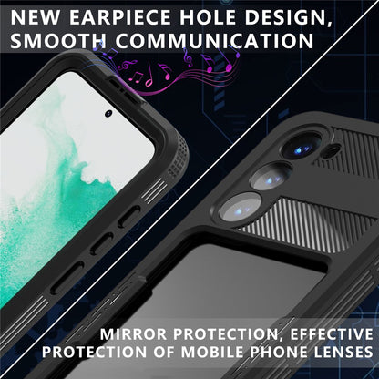 Vodoodporna torbica za Samsung Galaxy S26 Plus, ShellBox, Črna