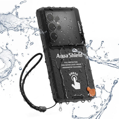 Univerzalni vodoodporni ovitek Spigen, Aqua Shield A604, črn ACS11675