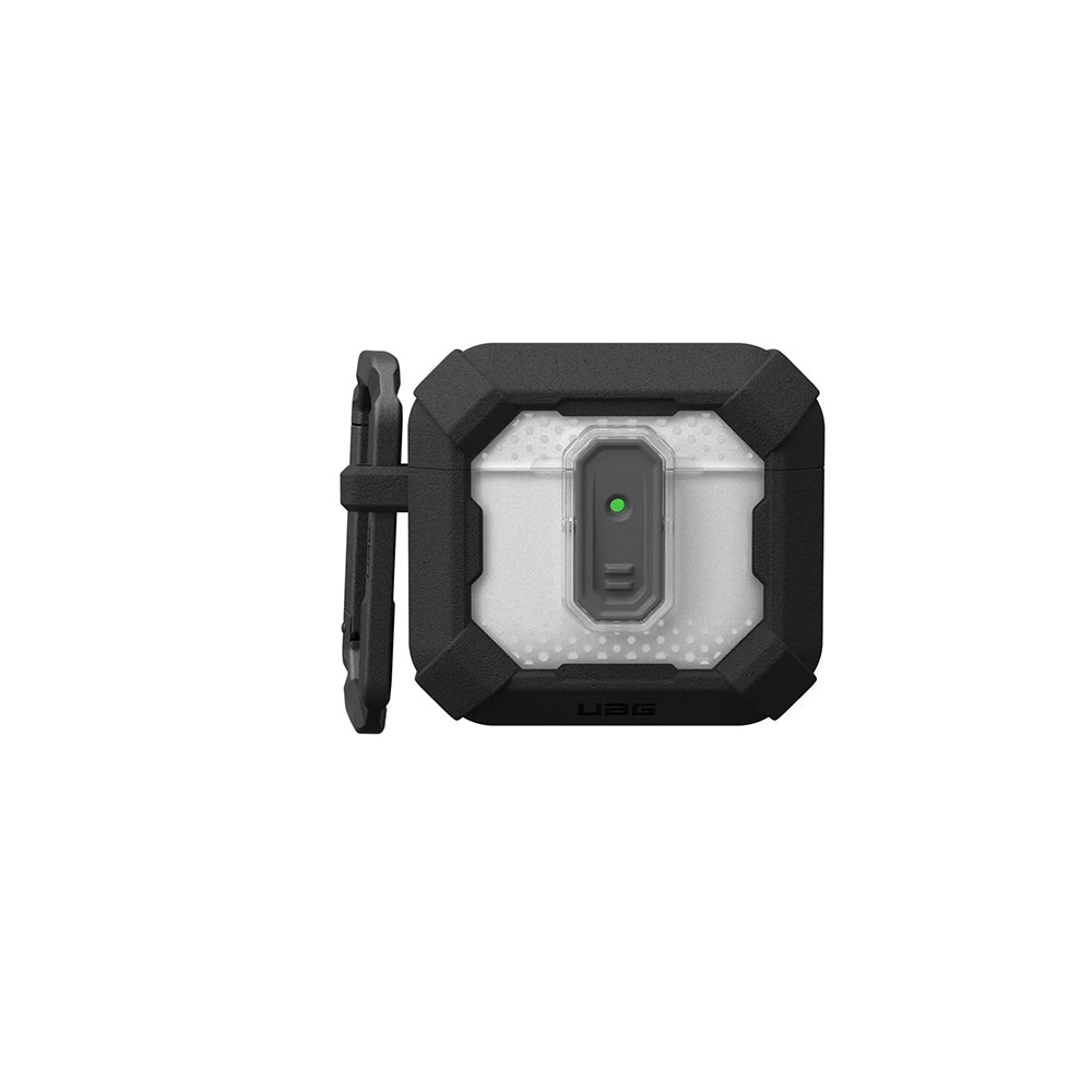 Ovitek Urban Armor Gear Plasma za Apple AirPods 4, Črn