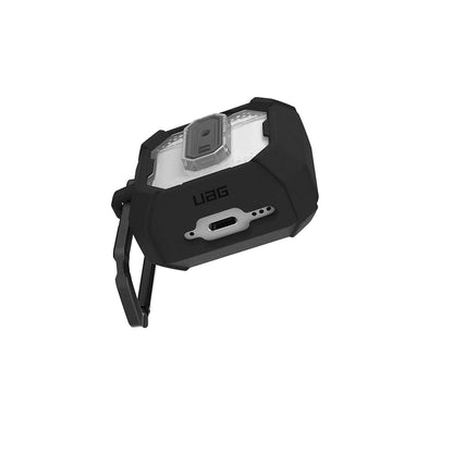 Ovitek Urban Armor Gear Plasma za Apple AirPods 4, Črn