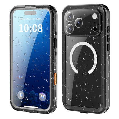 Waterproof Case for Apple iPhone 18 Pro / 17 Pro, ShellBox, Black
