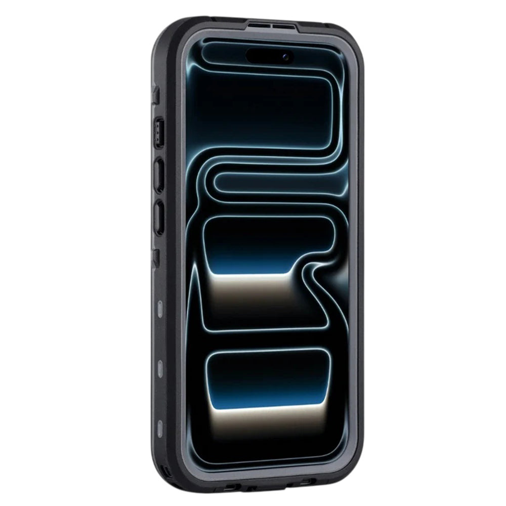 Waterproof Case for Apple iPhone 18 Pro / 17 Pro, ShellBox, Black