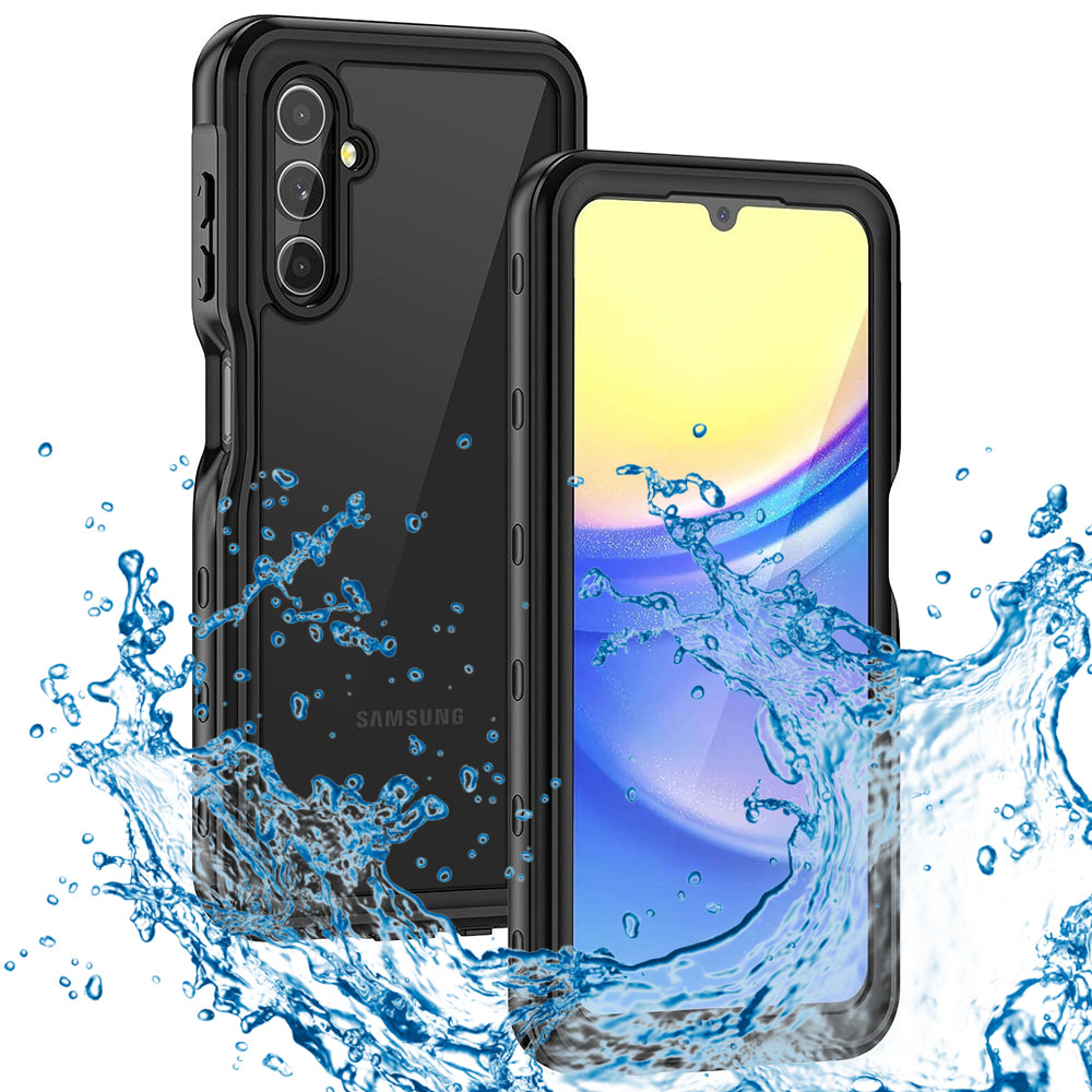 Vodoodporni ovitek za Samsung Galaxy A15 5G A156 / A15 A155, ShellBox, črn