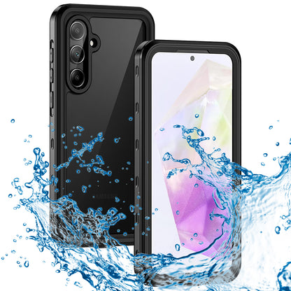 Vodoodporni ovitek za Samsung Galaxy A35 5G A356, ShellBox, črn