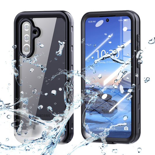Vodoodporni ovitek za Samsung Galaxy A36 A366, ShellBox, črn