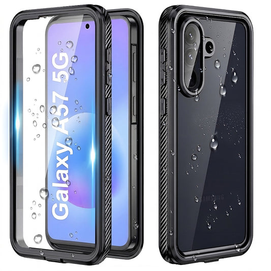 Vodoodporni ovitek za Samsung Galaxy A57 5G, ShellBox, črn