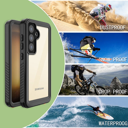 Vodoodporni ovitek za Samsung Galaxy S24+ S926, ShellBox, črn
