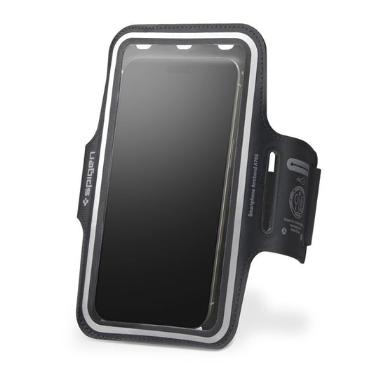 Univerzalni vodoodporni ovitek za telefon max. 6,9 palca, Spigen, Dynamic Shield, črn AMP07187