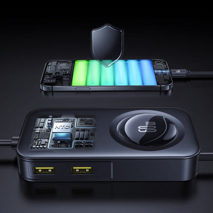 Avtomobilski polnilec Baseus PrimeTrip VW1, 105W, 3A, 3 x USB-A - 2 x USB-C, Črn C00069000121-00