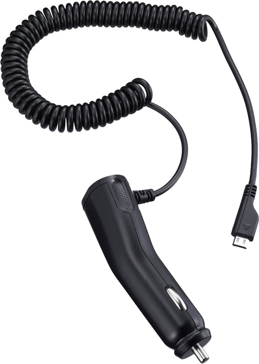 Samsung microUSB žični avtomobilski polnilnik, 3,5 W, 0,7 A, črn, obnovljen ACADU10CBECSTD
