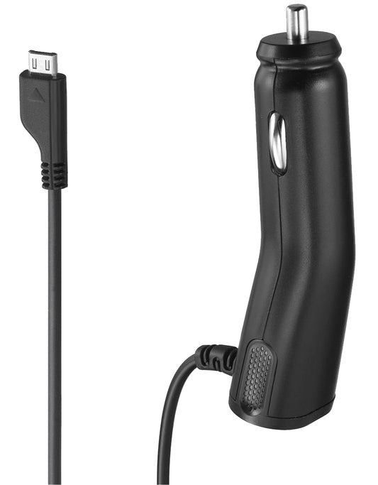 Samsung microUSB žični avtomobilski polnilnik, 3,5 W, 0,7 A, črn, obnovljen ACADU10CBECSTD