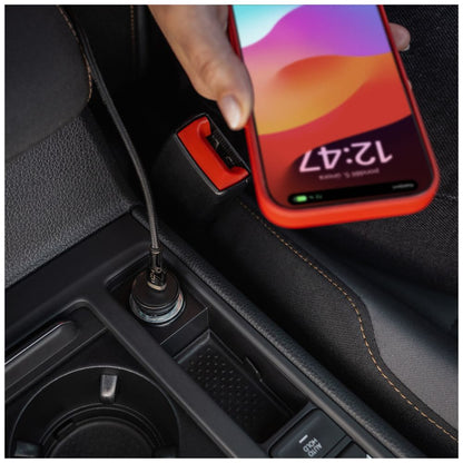 Avtomobilski polnilec Fixed, 30W, 3A, 1 x USB-C, Črn