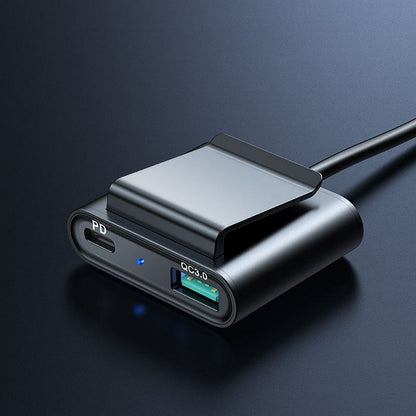 Avtomobilski polnilec Joyroom JR-CL05, 72W, 3A, 2 x USB-C - 3 x USB-A, Črn