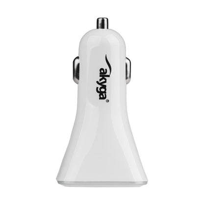 Avto polnilec Akyga AK-CH-09, 10W, 2A, 4 x USB-A, bel