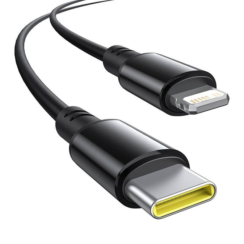 Avtomobilski polnilec z USB-C / Lightning kablom Baseus Circular, 60W, 3A, 1 x USB-A - 1 x USB-C, Črn C00035902121-00