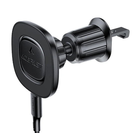 Brezžični avtomobilski polnilec Acefast D46, 15W, 1.67A, črn
