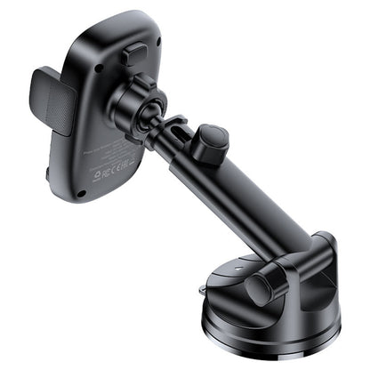 Brezžični avtomobilski polnilec Acefast D49, 15W, 1.67A, črn