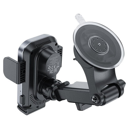 Brezžični avtomobilski polnilec Acefast D53, 15W, 1.67A, črn