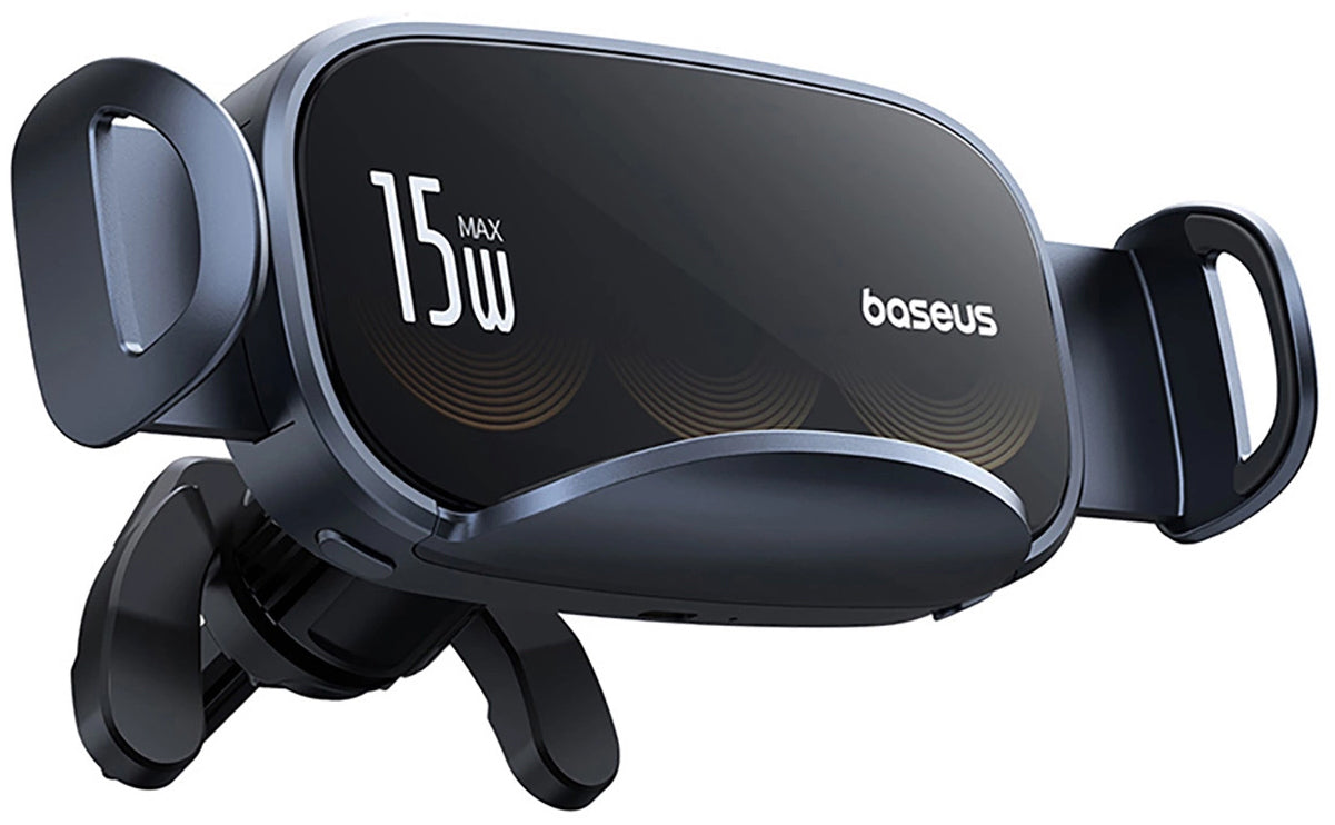 Brezžični avtomobilski polnilec Baseus LightChaser, 15W, 1.67A, Črn C40355901111-00