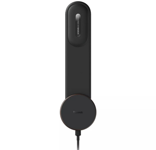 Brezžični avto polnilec Baseus C02 Pro, 15W, 1.67A, Črn, Ponovno zapakiran C40156000111-00