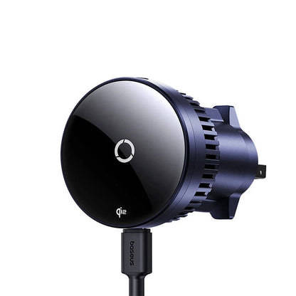 Brezžični avtomobilski polnilec Baseus MagPro, 15W, 1.67A, Črn C40164100121-01