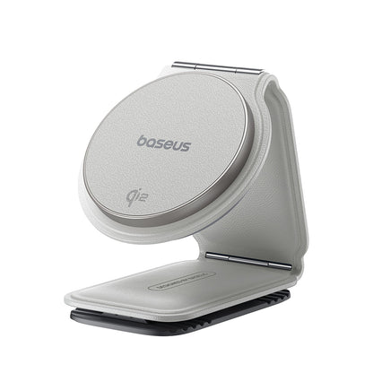 Brezžični avtomobilski polnilec Baseus PrimeTrip C02, 15W, 1.67A, Srebrn C40169003211-00