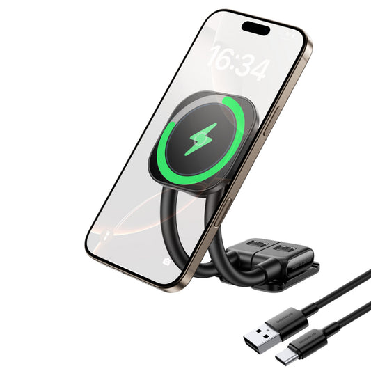 Brezžični avtomobilski polnilec Baseus PrimeTrip C03s Pro, 15W, 1.67A, Črn C0013803