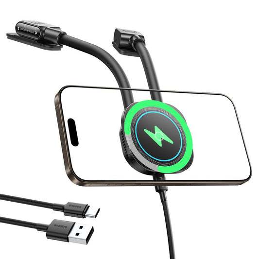 Brezžični avtomobilski polnilec Baseus PrimeTrip C03s Pro, 15W, 1.67A, Črn C0013803