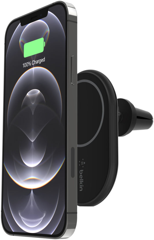 Brezžični avto polnilec Belkin BoostCharge, 10W, 1.1A, Črn WIC004btBK