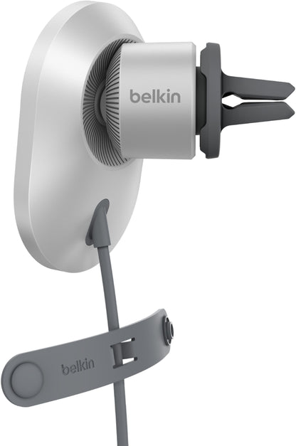 Belkin BoostCharge Pro Wireless Car Charger, 15W, 1.67A, White WIC008btGR-V2