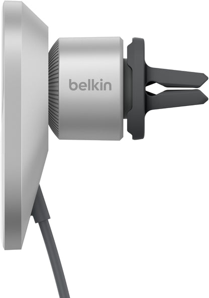 Belkin BoostCharge Pro Wireless Car Charger, 15W, 1.67A, White WIC008btGR-V2