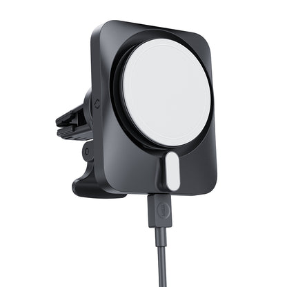 Brezžični avtomobilski polnilec ESR CryoBoost, 15W, 1.67A, Srebrn