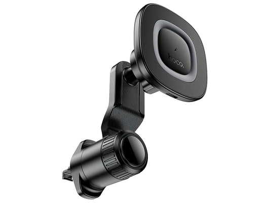 Brezžični avtomobilski polnilec HOCO HW30, 15W, 1.67A, črn