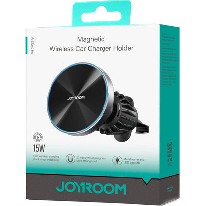 Brezžični avtomobilski polnilec Joyroom JR-ZS240 Pro, 15W, 1.67A, črn