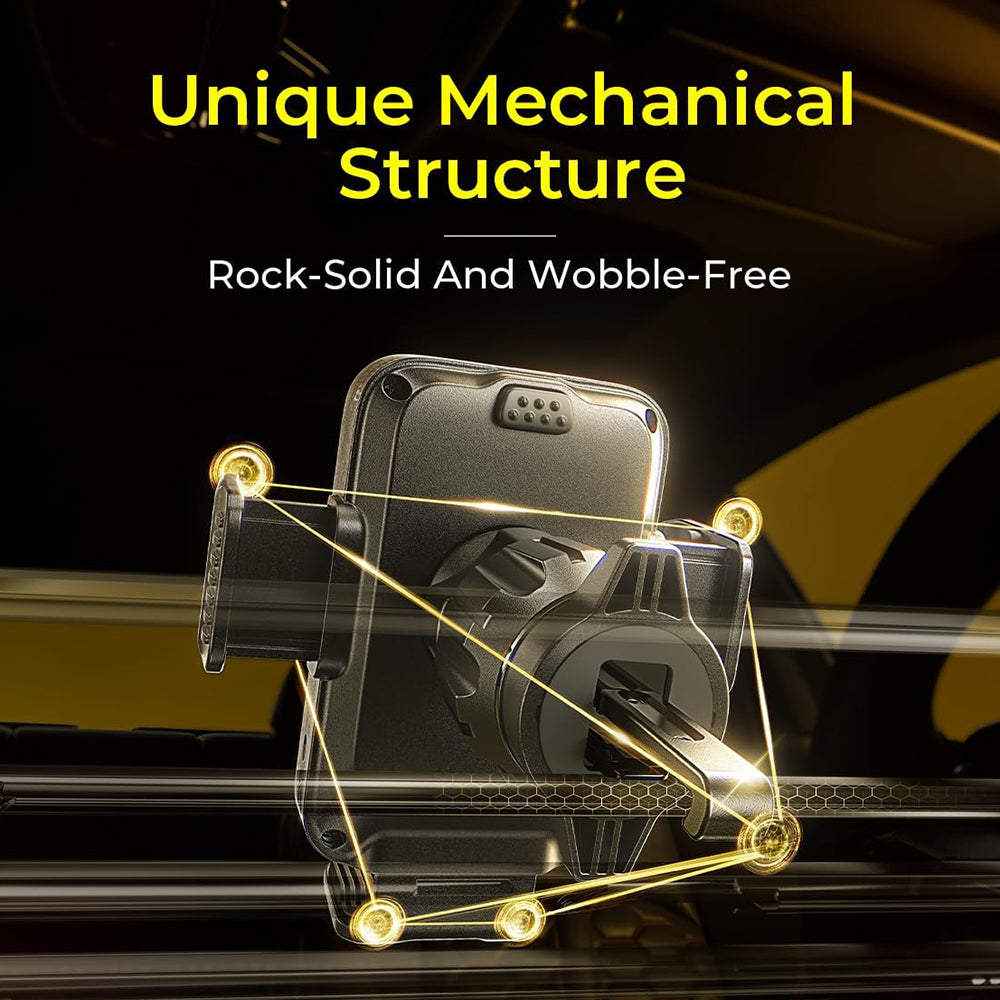 Brezžični avtomobilski polnilec Lisen W605, 15W, 1.67A, črn YL0225030014
