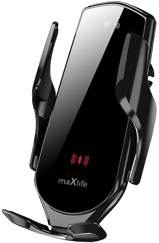 Brezžični avtomobilski polnilec MaXlife MXCH-08, 15W, 1.67A, črn