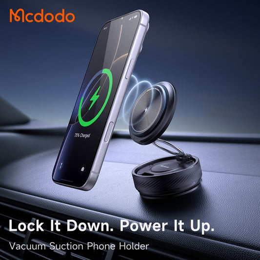 Brezžični avto polnilec McDodo CH-8610, 15W, 1,67A, črn