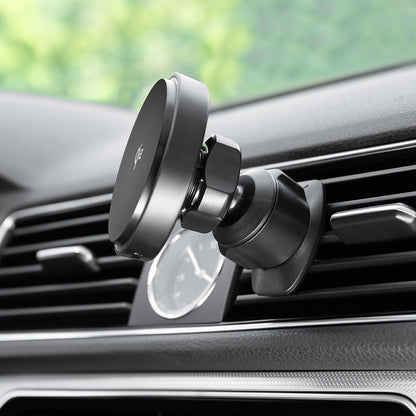 Brezžični avtomobilski polnilec Proove Light Circle, 15W, 1.67A, Siv WHLC15010002