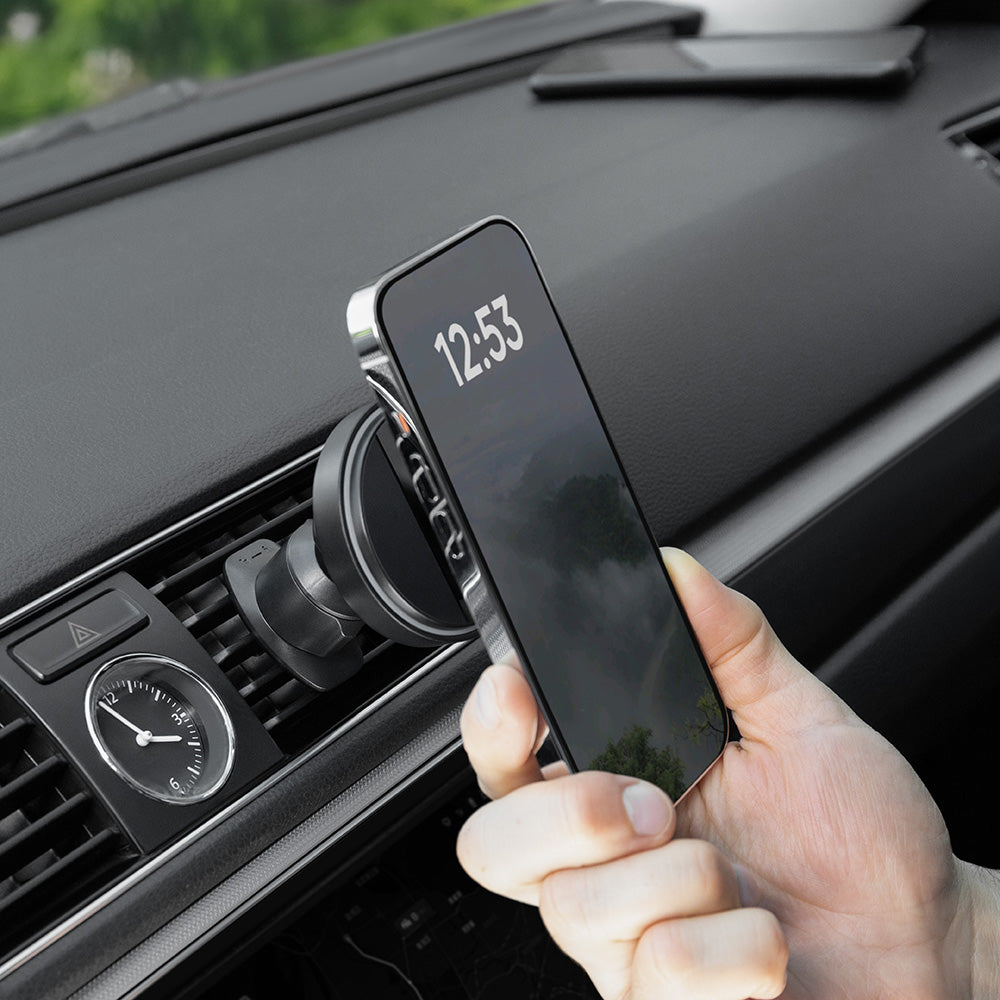 Brezžični avtomobilski polnilec Proove Light Circle, 15W, 1.67A, Siv WHLC15010002