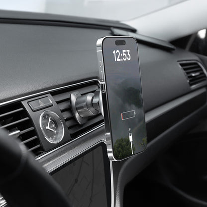 Brezžični avtomobilski polnilec Proove Magic Circle, 15W, 1.67A, Srebrn WHMC15020006