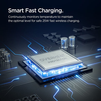 Brezžični avtomobilski polnilec Spigen Essential, 25W, 1.67A, črn