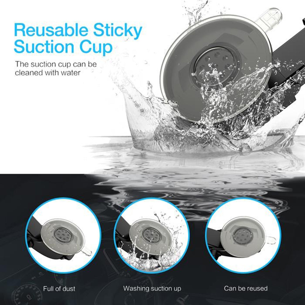 Brezžični avtomobilski polnilec Techsuit CAPD032 Premium, 10W, 1.1A, črn