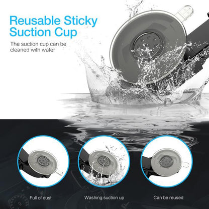 Brezžični avtomobilski polnilec Techsuit CAPD032 Premium, 10W, 1.1A, črn