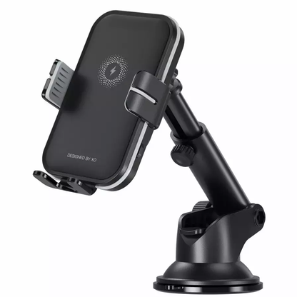 Brezžični avtomobilski polnilec XO Design WX027, 15W, 1.67A, črn