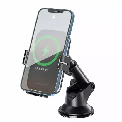 Brezžični avtomobilski polnilec XO Design WX027, 15W, 1.67A, črn