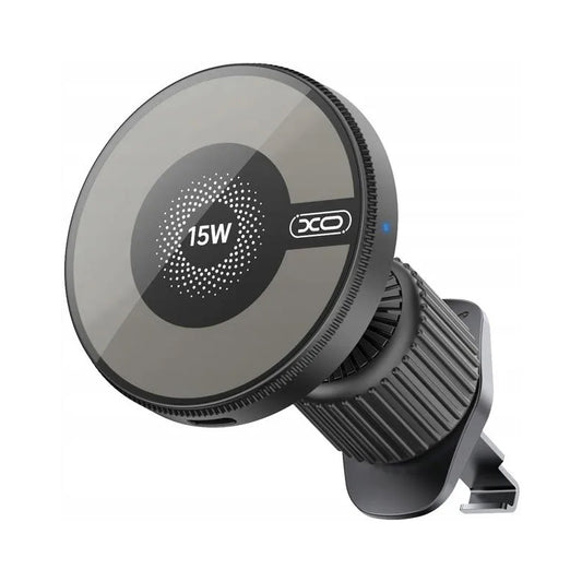 Brezžični avtomobilski polnilec XO Design CX025, 15W, 1.67A, črn