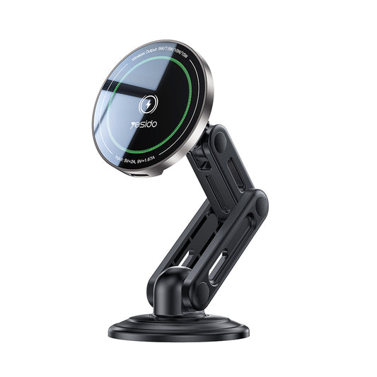 Yesido C317 Wireless Car Charger, 15W, 1.67A, Black