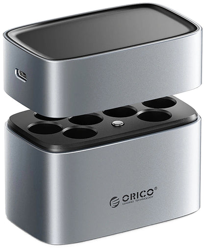 Polnilec baterij Orico EV8, AA, Siva