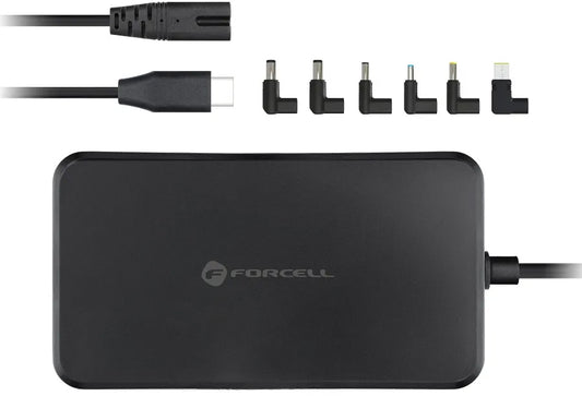 Polnilec Forcell F-Energy E856, 65W, Črn